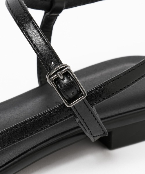 LOWRYS FARM(ローリーズファーム)の「ポインテッドナローサンダル 287486(サンダル・レディース・ブラック/シルバー/レッド/レオパード・MEDIUM/LARGE)」の19枚目の写真