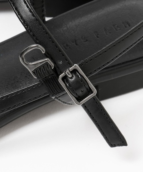 LOWRYS FARM(ローリーズファーム)の「ポインテッドナローサンダル 287486(サンダル・レディース・ブラック/シルバー/レッド/レオパード・MEDIUM/LARGE)」の20枚目の写真