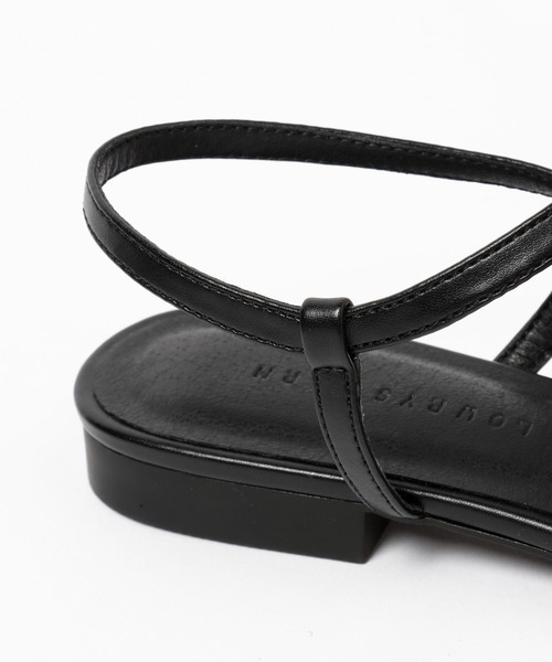 LOWRYS FARM(ローリーズファーム)の「ポインテッドナローサンダル 287486(サンダル・レディース・ブラック/シルバー/レッド/レオパード・MEDIUM/LARGE)」の21枚目の写真