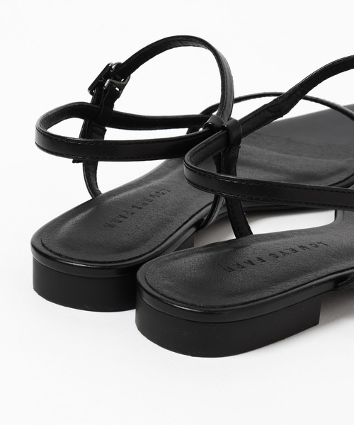 LOWRYS FARM(ローリーズファーム)の「ポインテッドナローサンダル 287486(サンダル・レディース・ブラック/シルバー/レッド/レオパード・MEDIUM/LARGE)」の22枚目の写真