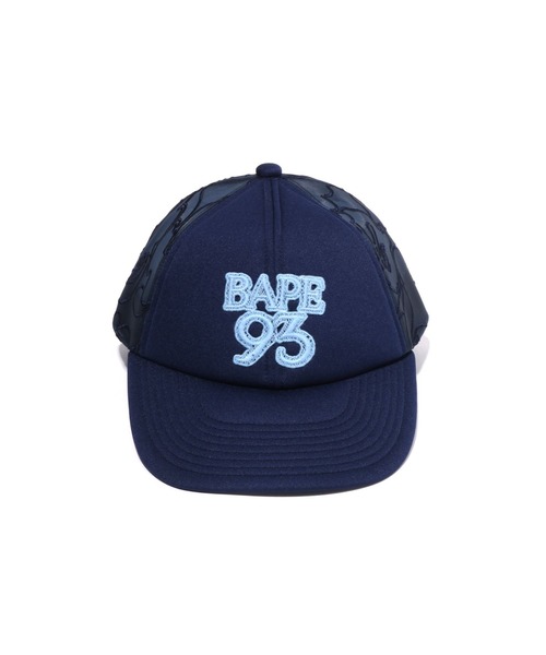LINE CAMO JACQUARD MESH BLOCKING LOGO CAP（キャップ）｜A