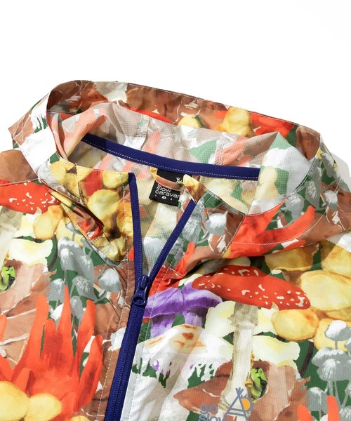 go slow caravan（ゴースローキャラバン）の「マイクロリップポリエステル目立っちゃぶるパーカーJKT（ブルゾン・メンズ・グリーン系その他/その他1・LARGE/X-LARGE/MEDIUM）」の5枚目の写真