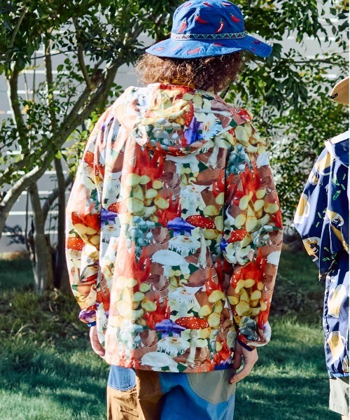 go slow caravan（ゴースローキャラバン）の「マイクロリップポリエステル目立っちゃぶるパーカーJKT（ブルゾン・メンズ・グリーン系その他/その他1・LARGE/X-LARGE/MEDIUM）」の14枚目の写真