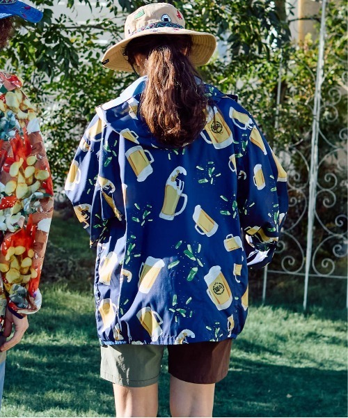 go slow caravan（ゴースローキャラバン）の「マイクロリップポリエステル目立っちゃぶるパーカーJKT（ブルゾン・メンズ・グリーン系その他/その他1・LARGE/X-LARGE/MEDIUM）」の19枚目の写真