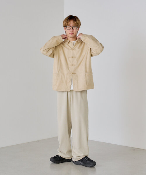 WHIMSIC(ウィムジック)の「*【WHIMSIC/SETUP対応/セルフカット】ガーメントダイスウェットパンツ(スウェットパンツ・レディース・オフホワイト/チャコールグレー・FREE)」の11枚目の写真