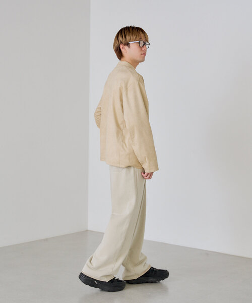 WHIMSIC(ウィムジック)の「*【WHIMSIC/SETUP対応/セルフカット】ガーメントダイスウェットパンツ(スウェットパンツ・レディース・オフホワイト/チャコールグレー・FREE)」の13枚目の写真