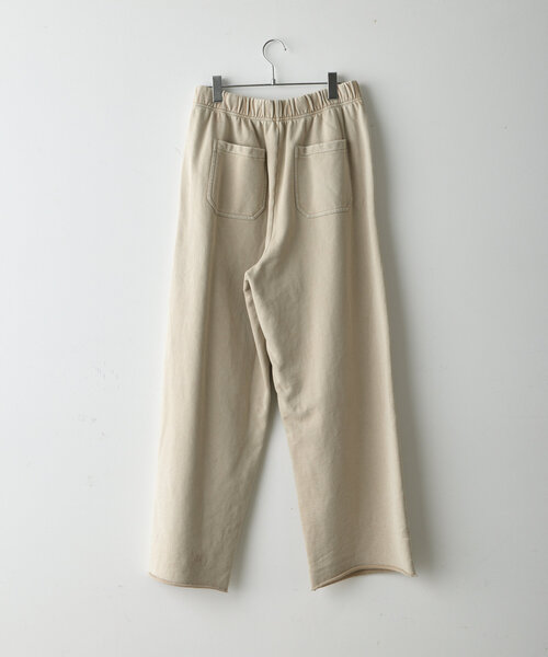 WHIMSIC(ウィムジック)の「*【WHIMSIC/SETUP対応/セルフカット】ガーメントダイスウェットパンツ(スウェットパンツ・レディース・オフホワイト/チャコールグレー・FREE)」の17枚目の写真