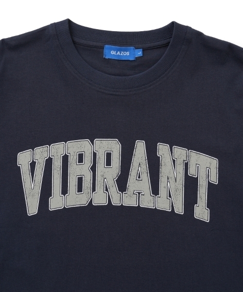 GLAZOS（グラソス）の「【大人向けサイズあり】【プチプラ】フロントアーチロゴ半袖Tシャツ（Tシャツ/カットソー・キッズ・ベージュ/ブルー/ブラック/カーキ/ホワイト/ネイビー・S/L/M/LL）」の14枚目の写真