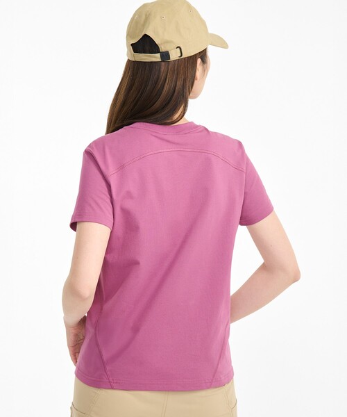 AIGLE(エーグル)の「抗菌 速乾 ショートスリーブ 半袖Tシャツ(Tシャツ/カットソー・レディース・ブラック/ダークグリーン/バーガンディー・S/M/L/XS)」の6枚目の写真