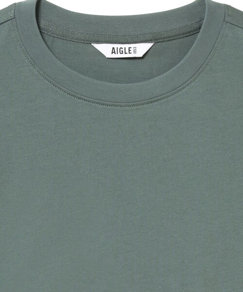 AIGLE(エーグル)の「抗菌 速乾 ショートスリーブ 半袖Tシャツ(Tシャツ/カットソー・レディース・ブラック/ダークグリーン/バーガンディー・S/M/L/XS)」の15枚目の写真