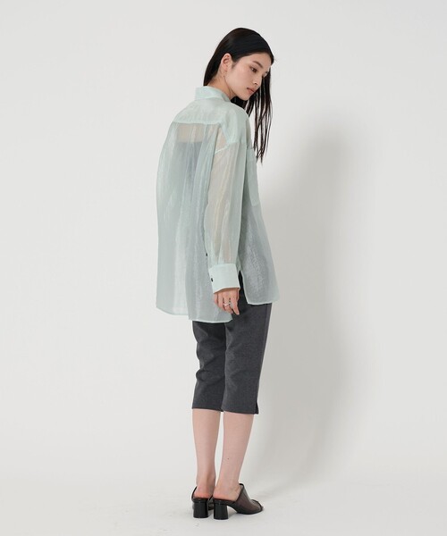 セール】＜EMMEL REFINES＞EM シアー ロングシャツ（シャツ