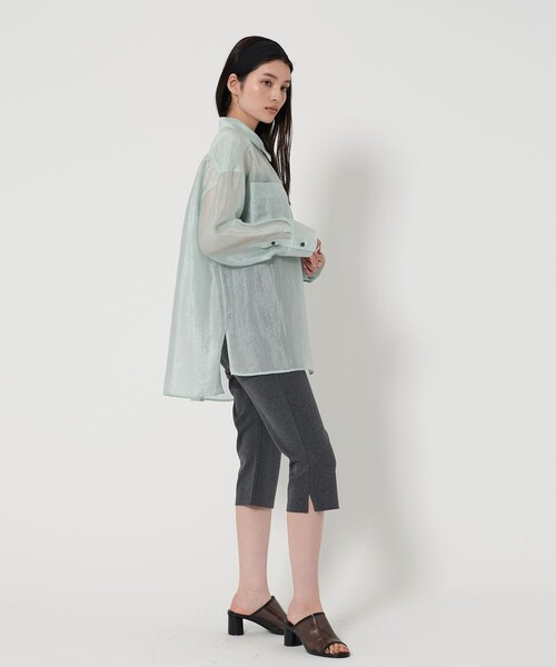 セール】＜EMMEL REFINES＞EM シアー ロングシャツ（シャツ