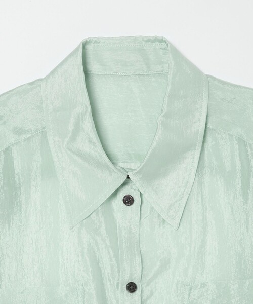セール】＜EMMEL REFINES＞EM シアー ロングシャツ（シャツ