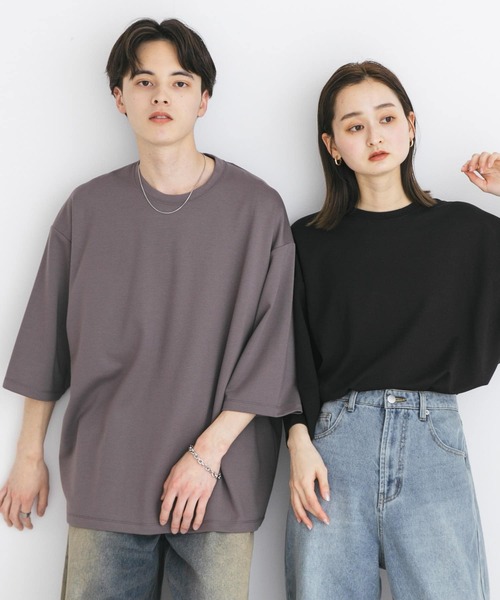 セール】『ユニセックス』ポンチエクストラルーズTシャツ（T