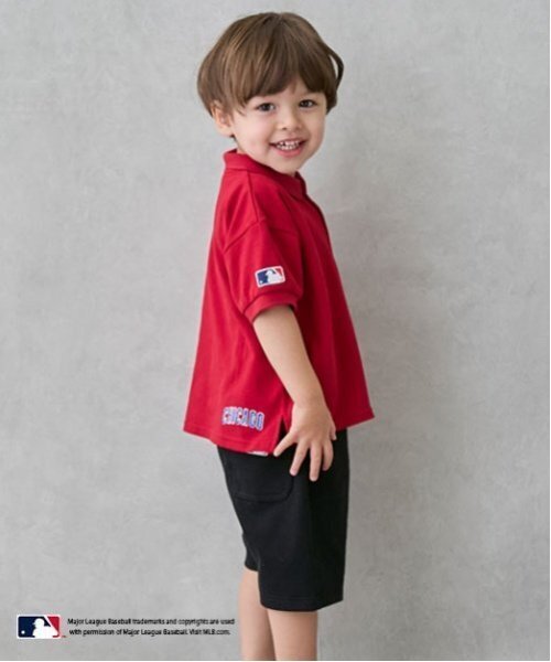 petit main(プティマイン)の「【MLB】カットデニムハーフパンツ(デニムパンツ・キッズ・アイボリー/ブラック/ブルー・80cm/100cm/120cm/110cm/90cm/130cm)」の13枚目の写真
