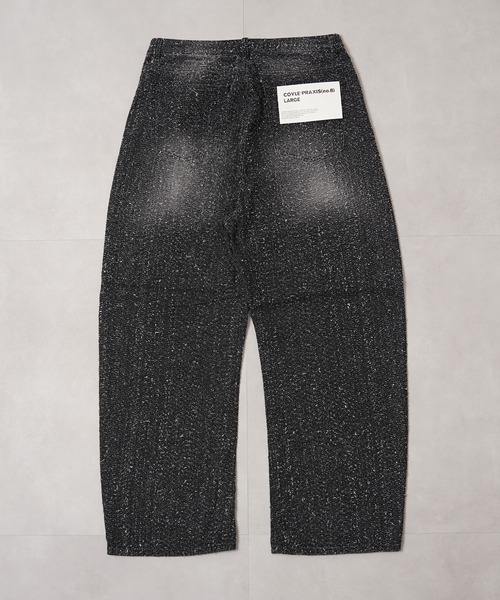 D-LAND】ネップデニム バレルカーブパンツ / Nep Denim Barrel Curve