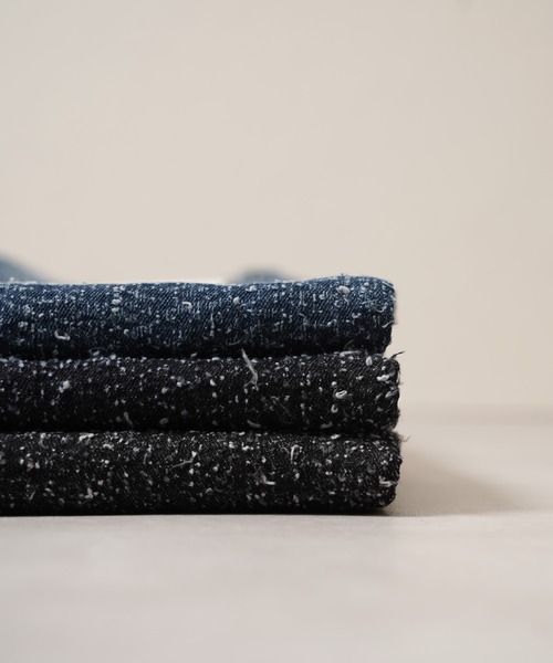 BIG CITY MARKET(ビッグシティマーケット)の「【D-LAND】ネップデニム バレルカーブパンツ / Nep Denim Barrel Curve Pants(デニムパンツ・メンズ・ブラック/インディゴブルー/ブルー・S/L/M)」の17枚目の写真