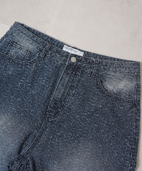 BIG CITY MARKET(ビッグシティマーケット)の「【D-LAND】ネップデニム バレルカーブパンツ / Nep Denim Barrel Curve Pants(デニムパンツ・メンズ・ブラック/インディゴブルー/ブルー・S/L/M)」の15枚目の写真