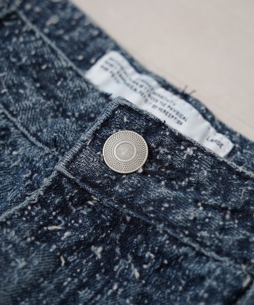 BIG CITY MARKET(ビッグシティマーケット)の「【D-LAND】ネップデニム バレルカーブパンツ / Nep Denim Barrel Curve Pants(デニムパンツ・メンズ・ブラック/インディゴブルー/ブルー・S/L/M)」の14枚目の写真