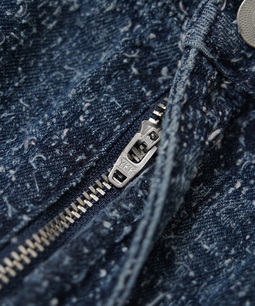BIG CITY MARKET(ビッグシティマーケット)の「【D-LAND】ネップデニム バレルカーブパンツ / Nep Denim Barrel Curve Pants(デニムパンツ・メンズ・ブラック/インディゴブルー/ブルー・S/L/M)」の13枚目の写真