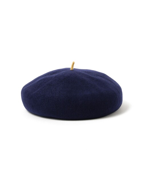 BEAMS BOY（ビームスボーイ）の「BB刺繍 ベレー帽（ハンチング/ベレー帽・レディース・ブラック/ネイビー/ピンク/ライトグレー・ONE SIZE）」の3枚目の写真