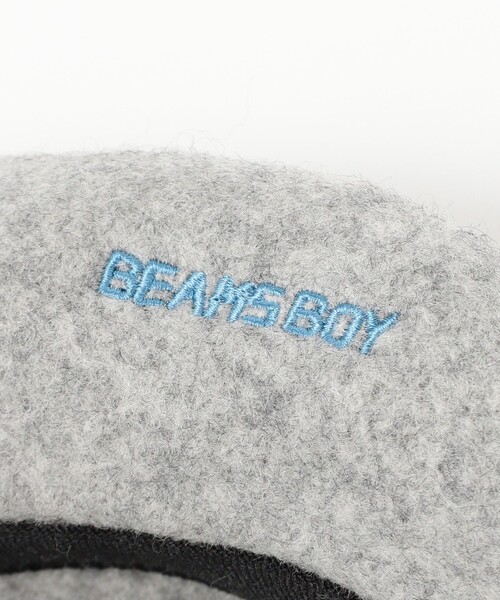 BEAMS BOY（ビームスボーイ）の「BB刺繍 ベレー帽（ハンチング/ベレー帽・レディース・ブラック/ネイビー/ピンク/ライトグレー・ONE SIZE）」の9枚目の写真