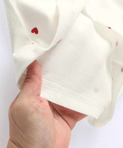 BRANSHES（ブランシェス）の「【ブランシェスmini】総柄半袖Tシャツ（Tシャツ/カットソー・キッズ・ブラック/オフホワイト/サックスブルー/ラベンダー・90/100/110/80/120/130）」の13枚目の写真