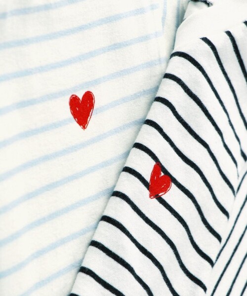 BRANSHES（ブランシェス）の「【ブランシェスmini】総柄半袖Tシャツ（Tシャツ/カットソー・キッズ・ブラック/オフホワイト/サックスブルー/ラベンダー・90/100/110/80/120/130）」の10枚目の写真