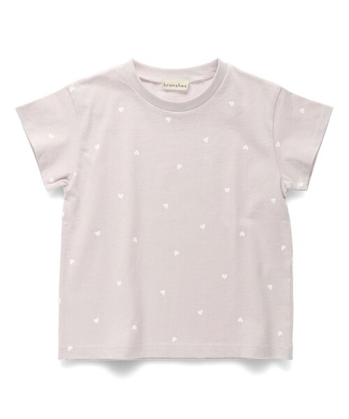 BRANSHES（ブランシェス）の「【ブランシェスmini】総柄半袖Tシャツ（Tシャツ/カットソー・キッズ・ブラック/オフホワイト/サックスブルー/ラベンダー・90/100/110/80/120/130）」の8枚目の写真