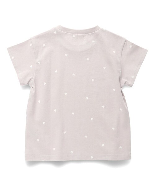 BRANSHES（ブランシェス）の「【ブランシェスmini】総柄半袖Tシャツ（Tシャツ/カットソー・キッズ・ブラック/オフホワイト/サックスブルー/ラベンダー・90/100/110/80/120/130）」の7枚目の写真