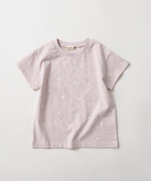 BRANSHES（ブランシェス）の「【ブランシェスmini】総柄半袖Tシャツ（Tシャツ/カットソー・キッズ・ブラック/オフホワイト/サックスブルー/ラベンダー・90/100/110/80/120/130）」の4枚目の写真