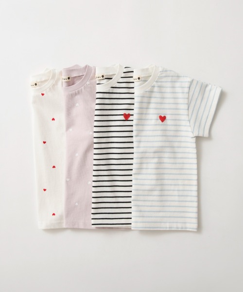 BRANSHES（ブランシェス）の「【ブランシェスmini】総柄半袖Tシャツ（Tシャツ/カットソー・キッズ・ブラック/オフホワイト/サックスブルー/ラベンダー・90/100/110/80/120/130）」の14枚目の写真