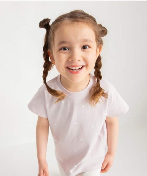 BRANSHES（ブランシェス）の「【ブランシェスmini】総柄半袖Tシャツ（Tシャツ/カットソー・キッズ・ブラック/オフホワイト/サックスブルー/ラベンダー・90/100/110/80/120/130）」の20枚目の写真