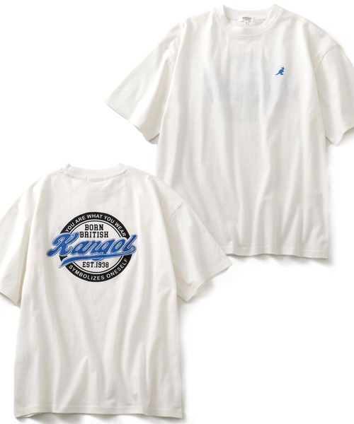 GYDA - mink tokyo カンゴール t KANGOL tシャツ カンゴール/ 刺繍ロゴTシャツ メンズ レディース