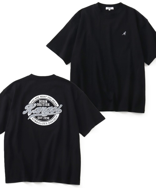 KANGOL(カンゴール)の「【KANGOL/カンゴール】 別注 バックプリントデザイン ショートスリーブTシャツ(Tシャツ/カットソー・メンズ・グリーン/ネイビー/ホワイト/チャコールグレー/ブラック/オートミール/ホワイト系1/ホワイト系2/ブラック系1/ブラック系2/ライトグレー系1/グレー系1/グレー系2/ブラウン系1/ブラウン系2/グリーン系1/グリーン系2/ネイビー系1/ネイビー系2・M/L/XL)」の5枚目の写真