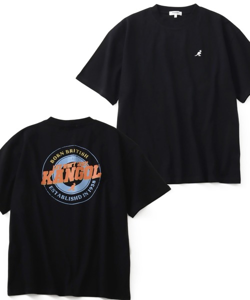 KANGOL(カンゴール)の「【KANGOL/カンゴール】 別注 バックプリントデザイン ショートスリーブTシャツ(Tシャツ/カットソー・メンズ・グリーン/ネイビー/ホワイト/チャコールグレー/ブラック/オートミール/ホワイト系1/ホワイト系2/ブラック系1/ブラック系2/ライトグレー系1/グレー系1/グレー系2/ブラウン系1/ブラウン系2/グリーン系1/グリーン系2/ネイビー系1/ネイビー系2・M/L/XL)」の6枚目の写真