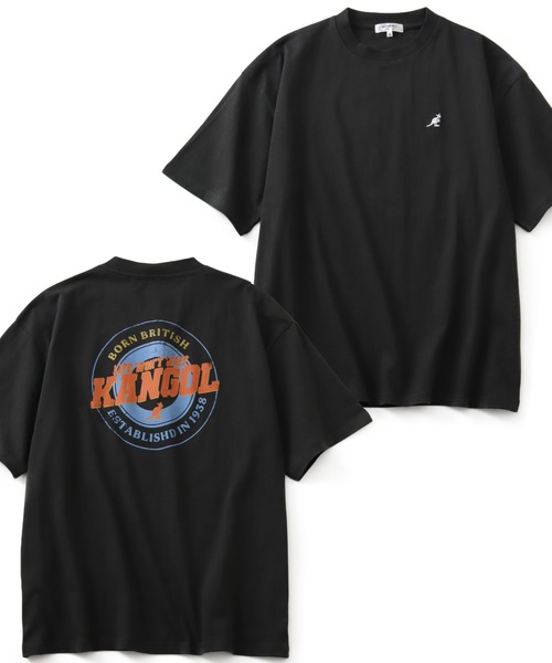 KANGOL(カンゴール)の「【KANGOL/カンゴール】 別注 バックプリントデザイン ショートスリーブTシャツ(Tシャツ/カットソー・メンズ・グリーン/ネイビー/ホワイト/チャコールグレー/ブラック/オートミール/ホワイト系1/ホワイト系2/ブラック系1/ブラック系2/ライトグレー系1/グレー系1/グレー系2/ブラウン系1/ブラウン系2/グリーン系1/グリーン系2/ネイビー系1/ネイビー系2・M/L/XL)」の10枚目の写真