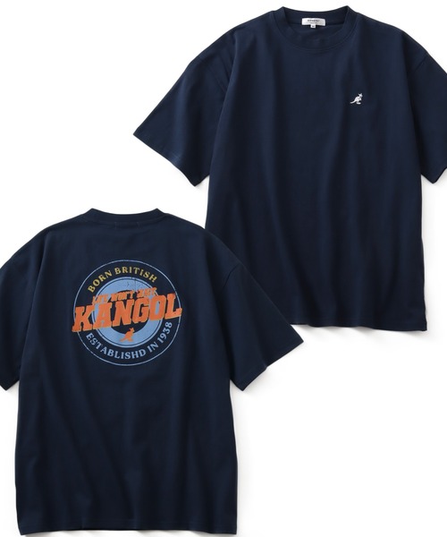 KANGOL(カンゴール)の「【KANGOL/カンゴール】 別注 バックプリントデザイン ショートスリーブTシャツ(Tシャツ/カットソー・メンズ・グリーン/ネイビー/ホワイト/チャコールグレー/ブラック/オートミール/ホワイト系1/ホワイト系2/ブラック系1/ブラック系2/ライトグレー系1/グレー系1/グレー系2/ブラウン系1/ブラウン系2/グリーン系1/グリーン系2/ネイビー系1/ネイビー系2・M/L/XL)」の19枚目の写真