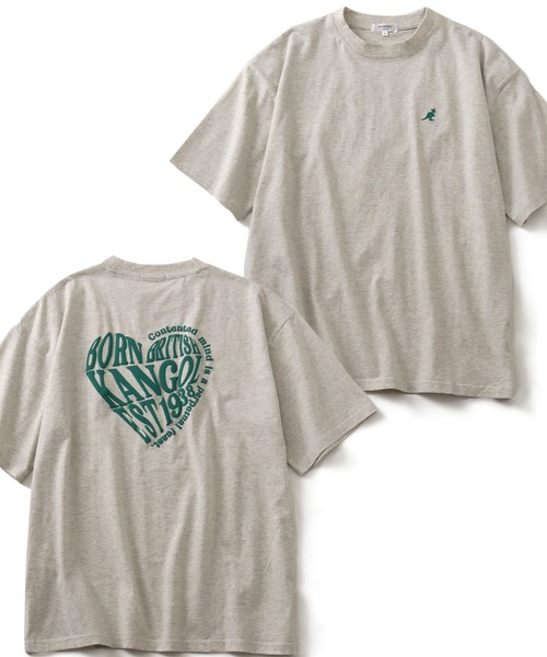 KANGOL(カンゴール)の「【KANGOL/カンゴール】 別注 バックプリントデザイン ショートスリーブTシャツ(Tシャツ/カットソー・メンズ・グリーン/ネイビー/ホワイト/チャコールグレー/ブラック/オートミール/ホワイト系1/ホワイト系2/ブラック系1/ブラック系2/ライトグレー系1/グレー系1/グレー系2/ブラウン系1/ブラウン系2/グリーン系1/グリーン系2/ネイビー系1/ネイビー系2・M/L/XL)」の13枚目の写真