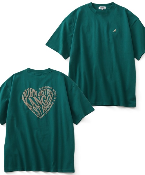 KANGOL(カンゴール)の「【KANGOL/カンゴール】 別注 バックプリントデザイン ショートスリーブTシャツ(Tシャツ/カットソー・メンズ・グリーン/ネイビー/ホワイト/チャコールグレー/ブラック/オートミール/ホワイト系1/ホワイト系2/ブラック系1/ブラック系2/ライトグレー系1/グレー系1/グレー系2/ブラウン系1/ブラウン系2/グリーン系1/グリーン系2/ネイビー系1/ネイビー系2・M/L/XL)」の14枚目の写真