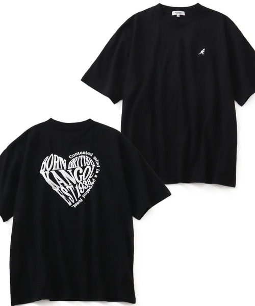 KANGOL(カンゴール)の「【KANGOL/カンゴール】 別注 バックプリントデザイン ショートスリーブTシャツ(Tシャツ/カットソー・メンズ・グリーン/ネイビー/ホワイト/チャコールグレー/ブラック/オートミール/ホワイト系1/ホワイト系2/ブラック系1/ブラック系2/ライトグレー系1/グレー系1/グレー系2/ブラウン系1/ブラウン系2/グリーン系1/グリーン系2/ネイビー系1/ネイビー系2・M/L/XL)」の4枚目の写真