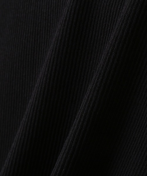 JILL by JILL STUART(ジルバイジルスチュアート)の「◇配色ビッグカラーリブニット(ニット/セーター・レディース・ベージュ/ブラック系その他/ブラック・FREE)」の10枚目の写真