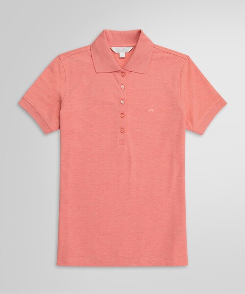 BROOKS BROTHERS(ブルックスブラザーズ)の「スーピマコットン ストレッチピケ GFロゴ ポロシャツ(ポロシャツ・レディース・ピンク/イエロー/ライトピンク/ライトグリーン・SMALL/MEDIUM/X-SMALL/LARGE)」の18枚目の写真