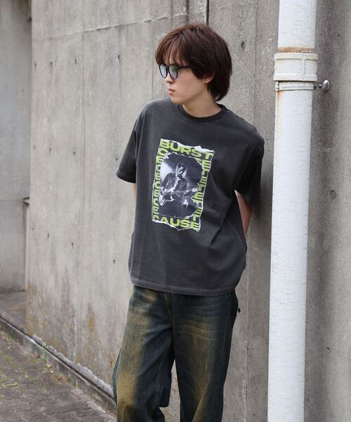 FFEIN(フェイン)の「【FFEIN(フェイン)】ヴィンテージライクバンドTシャツ / 半袖 クルーネック 加工 Tシャツ(Tシャツ/カットソー・メンズ・その他3/その他2/その他1/その他4・SMALL/LARGE/MEDIUM)」の8枚目の写真