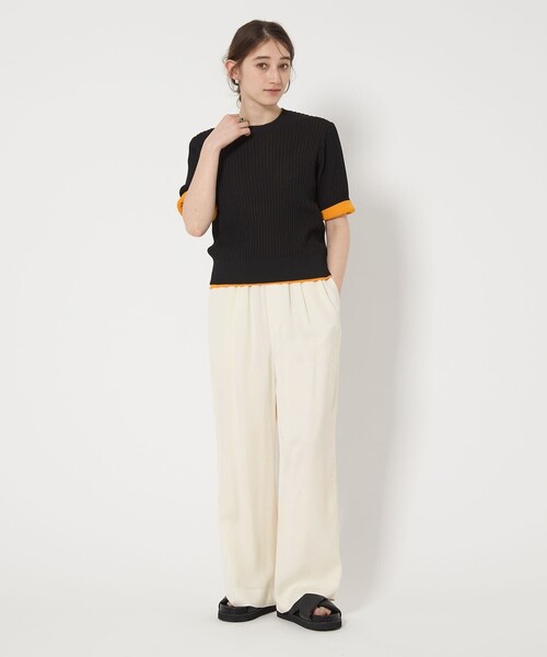 セール】ドローストリング イージーパンツ WHITE（その他パンツ