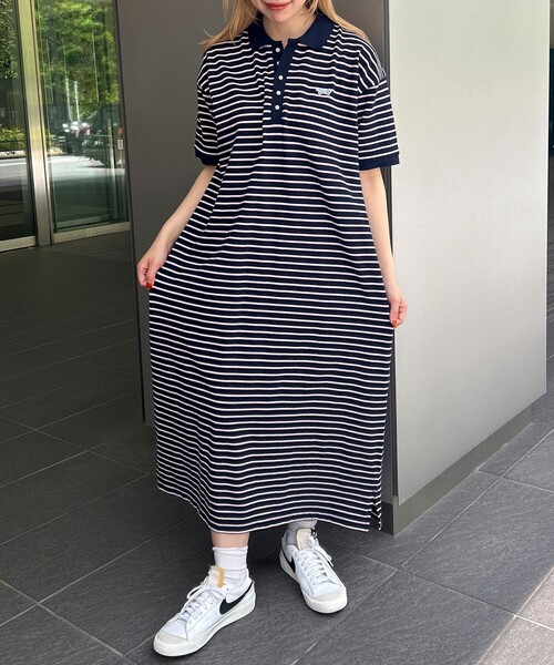 coen(コーエン)の「PENNEYS(ぺニーズ)別注 ポロワンピース(ワンピース・レディース・ピンク/ブラック/コバルトブルー/その他3/その他4・M/L)」の5枚目の写真