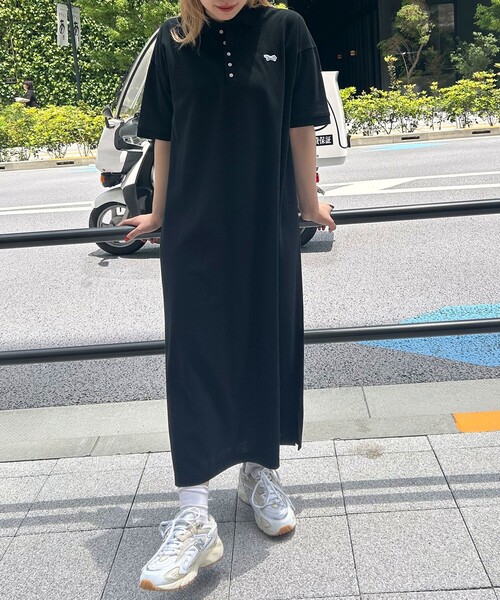 coen(コーエン)の「PENNEYS(ぺニーズ)別注 ポロワンピース(ワンピース・レディース・ピンク/ブラック/コバルトブルー/その他3/その他4・M/L)」の7枚目の写真