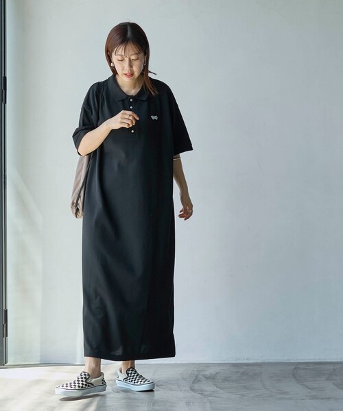 coen(コーエン)の「PENNEYS(ぺニーズ)別注 ポロワンピース(ワンピース・レディース・ピンク/ブラック/コバルトブルー/その他3/その他4・M/L)」の12枚目の写真