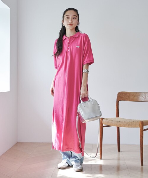 coen(コーエン)の「PENNEYS(ぺニーズ)別注 ポロワンピース(ワンピース・レディース・ピンク/ブラック/コバルトブルー/その他3/その他4・M/L)」の15枚目の写真