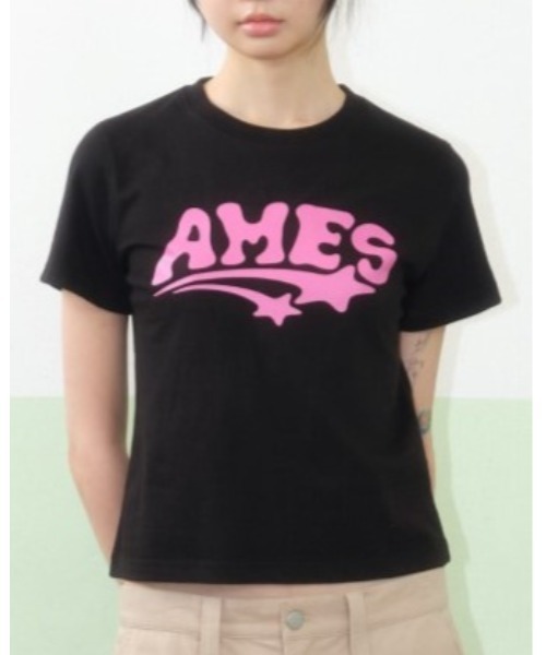 AMES WORLDWIDE ／NEW AMESロゴT（Tシャツ/カットソー